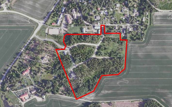 Lappilan Louhivaaran kaava-alue.