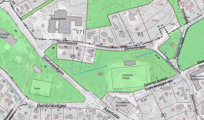 Oppilaskodintie, Kauniainen