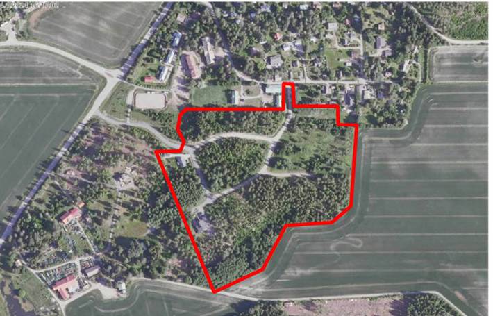 Lappilan Louhivaaran kaava-alue.