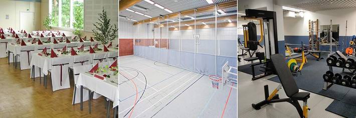 Kuva Ruskotalon tiloista