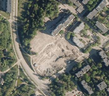 Ortokarttaote suunnittelualeesta