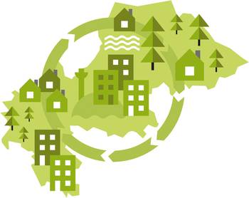 Savo-Pielisen toimialueen kartta