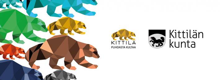 Kittilän visuaalinen ilme, Ahman vuodenajat, Kittilän vaakuna ja Ahma-logo